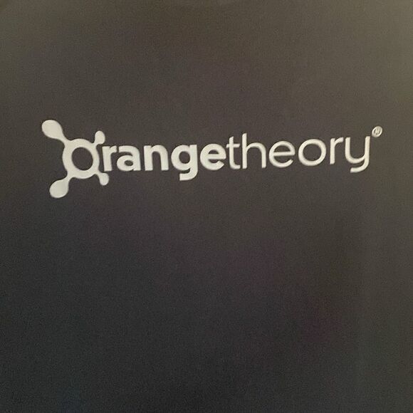 Orange Theory Hoodie Womens Medium Black  Athleisure Running Stretch Top - Picture 4 of 6